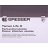 Метеостанция BRESSER Temeo Life H с цветным дисплеем, черная 73278